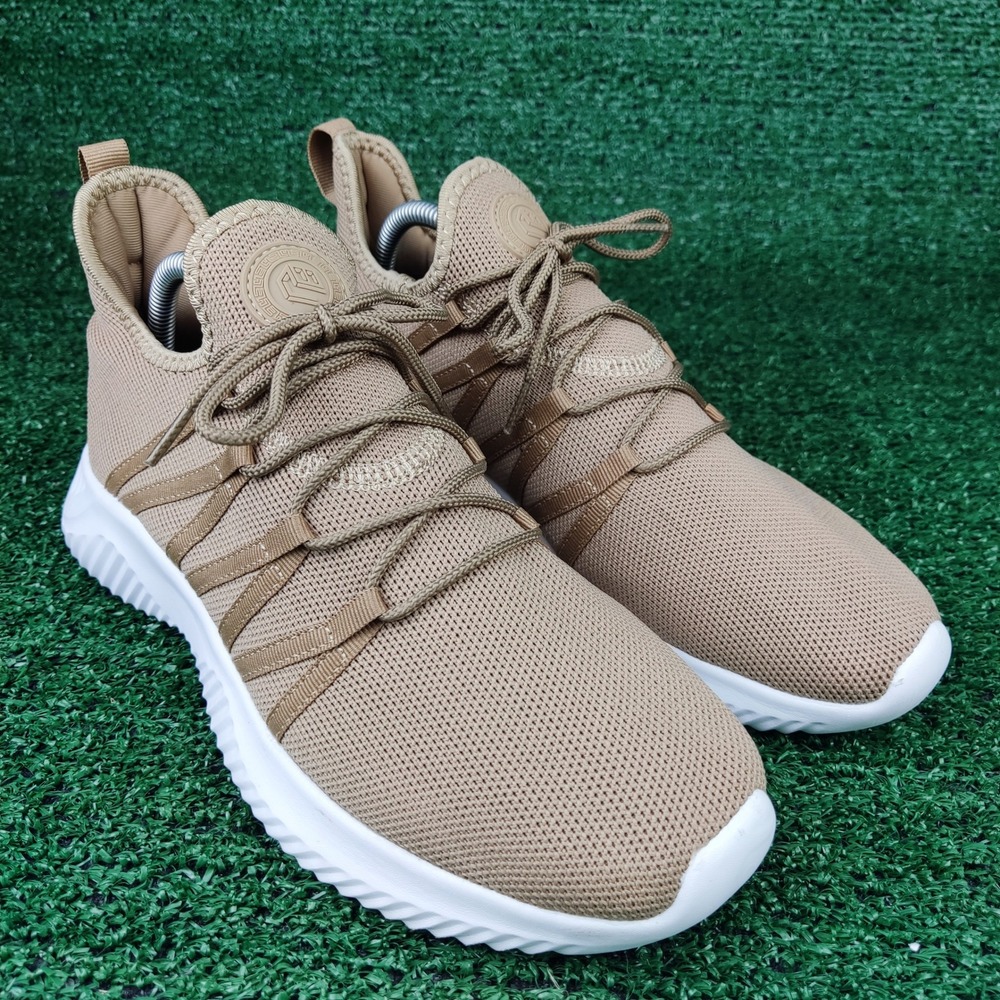 DREAM PAIRS Sneakers Mens EUR 41 Tan Athletic Knit Lace Up Running Shoes